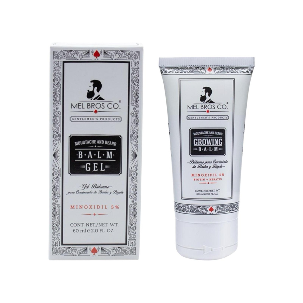 Gel Bálsamo de Crecimiento 2oz|60ml Minoxidil 5% + Biotina + Queratina + Vitaminas