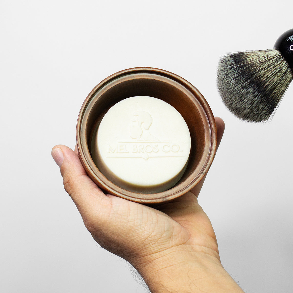 Jabón para Afeitar sin Aroma 3.53oz | Hidratante + Afeitado Suave
