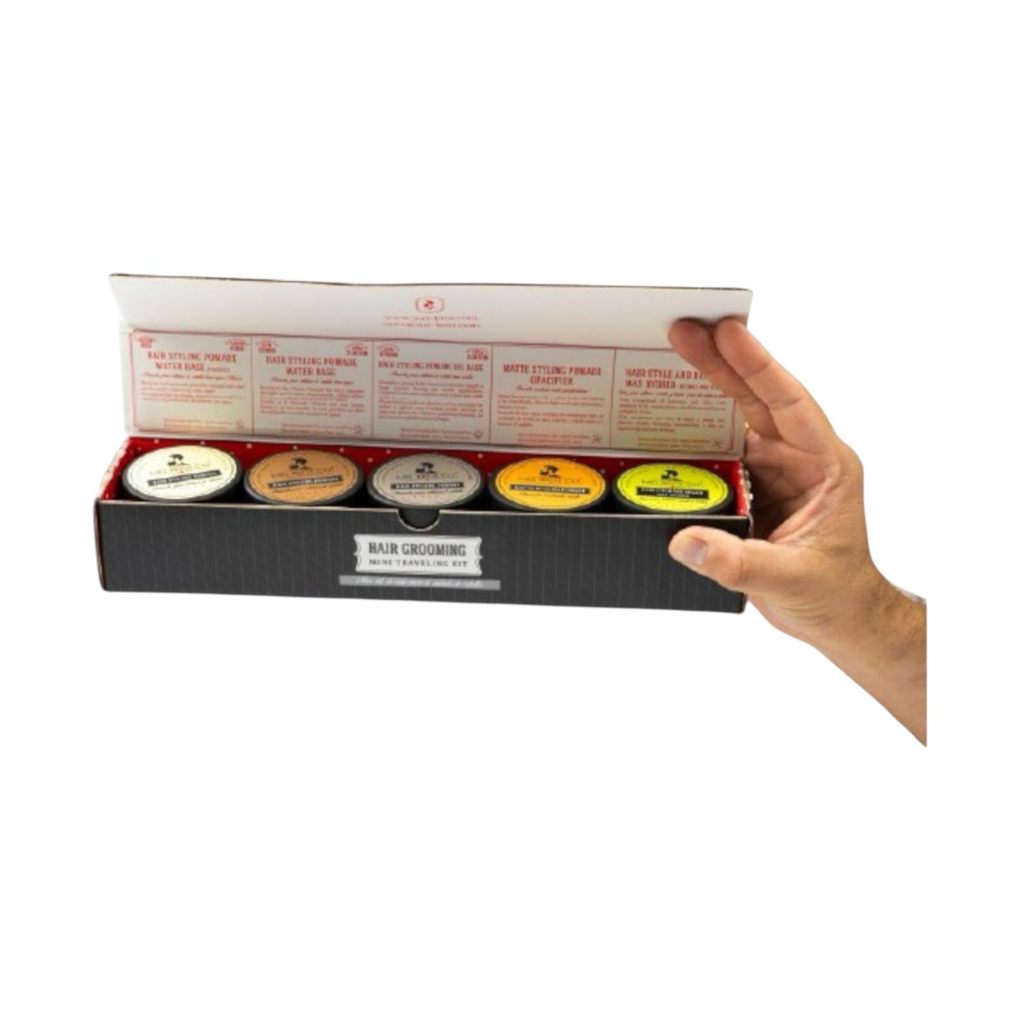 Set Viajero de Pomadas de 2oz (5 Piezas)