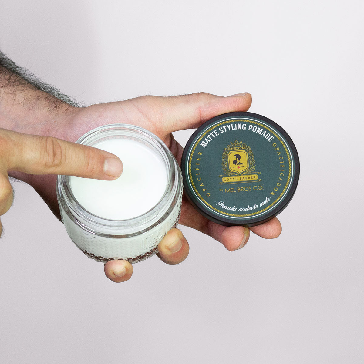 Pomada Mate Royal Barber 4oz | Efecto Mate