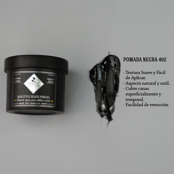 Pomada Negra 4oz|118ml Oscurece Canas