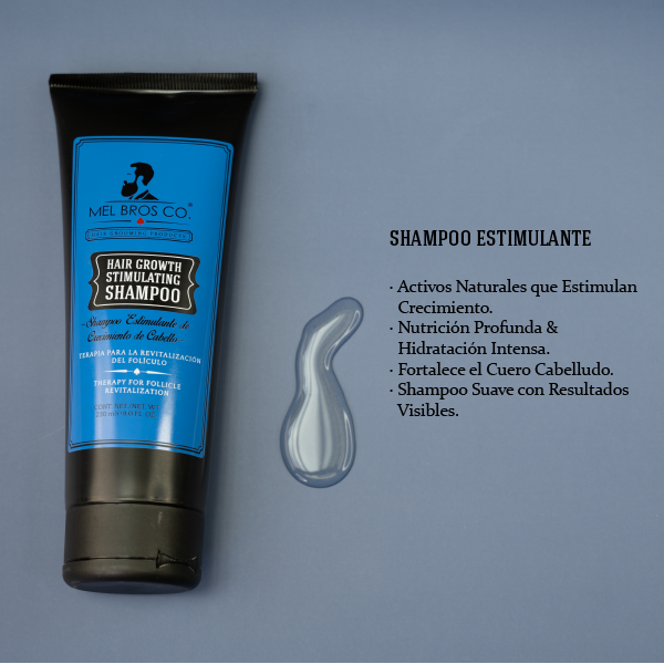 Shampoo Estimulante 8oz/230ml | Anti Caída + Algas Marinas