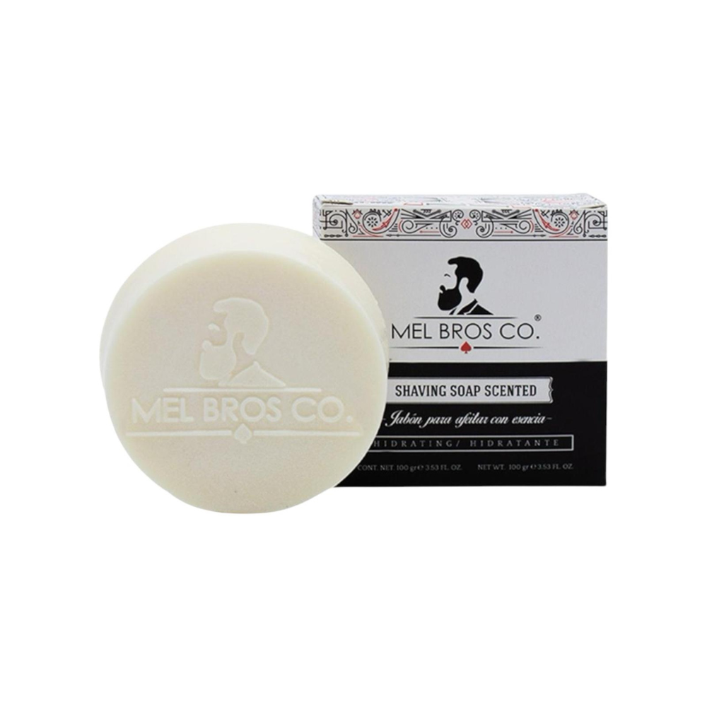 Jabón para Afeitar con Aroma 3.53oz | Hidratante + Afeitado Suave