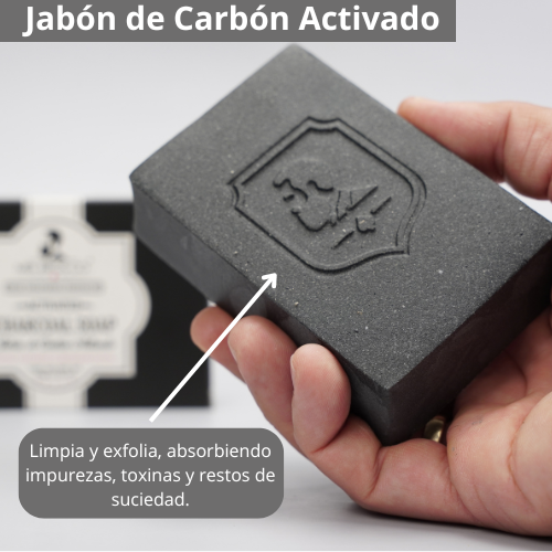 2 Meses Bálsamo Clásico 2oz + Jabón Carbón Activado 100gr
