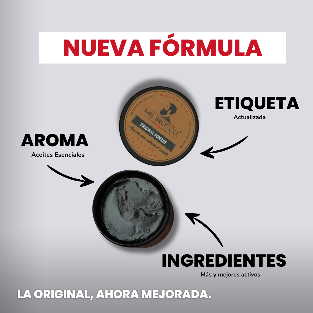 Pomada Original 4oz | Base Agua + Extra Fijación [NUEVA FORMULA]
