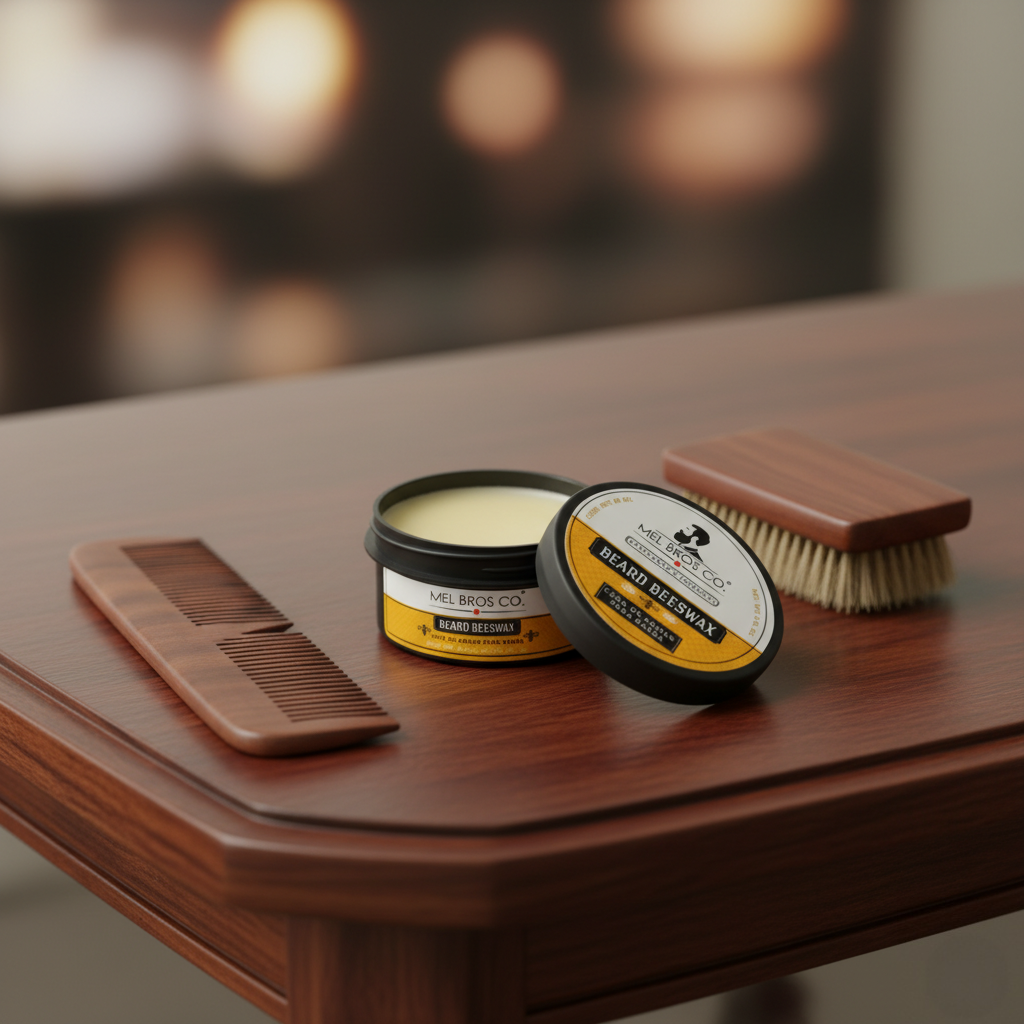 CERA DE ABEJA PARA BARBA 3oz | Suavidad y Cuidado