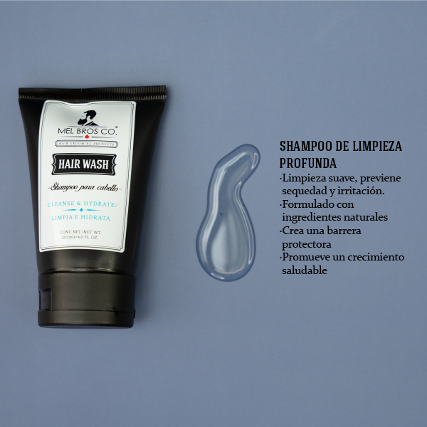 Shampoo de Limpieza Profunda 4oz | Elimina Toxinas