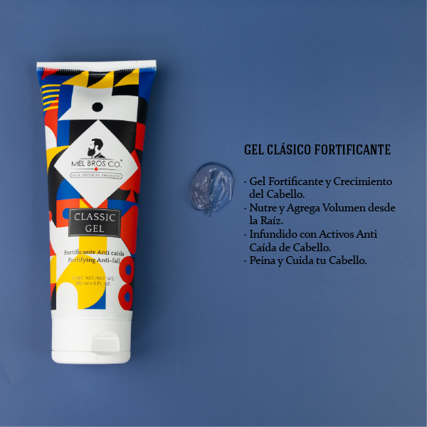 Gel Clásico Fortificante 6oz | Previene Caída de Cabello